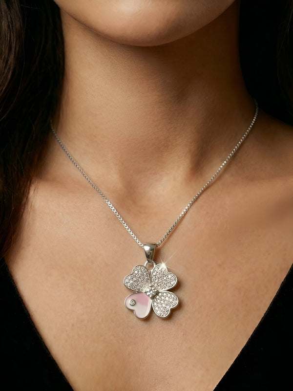 Clover & Heart Pendant