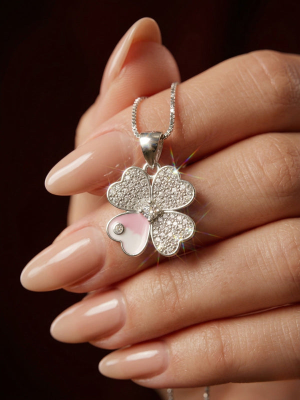 Clover & Heart Pendant
